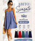 Abito svasato curvy