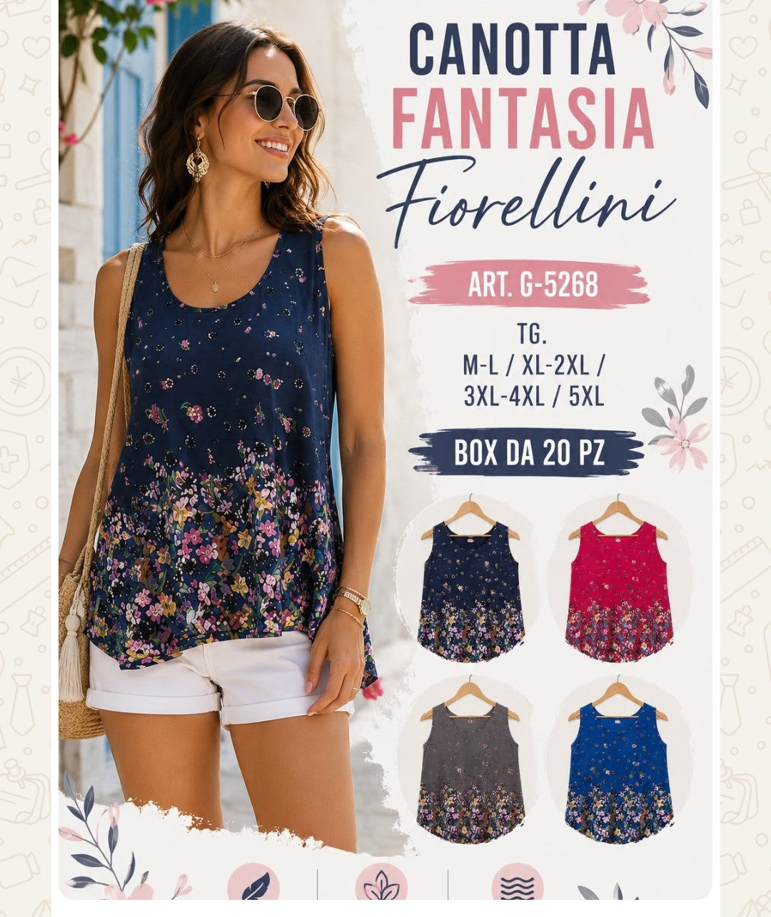 Canotta taglie forti