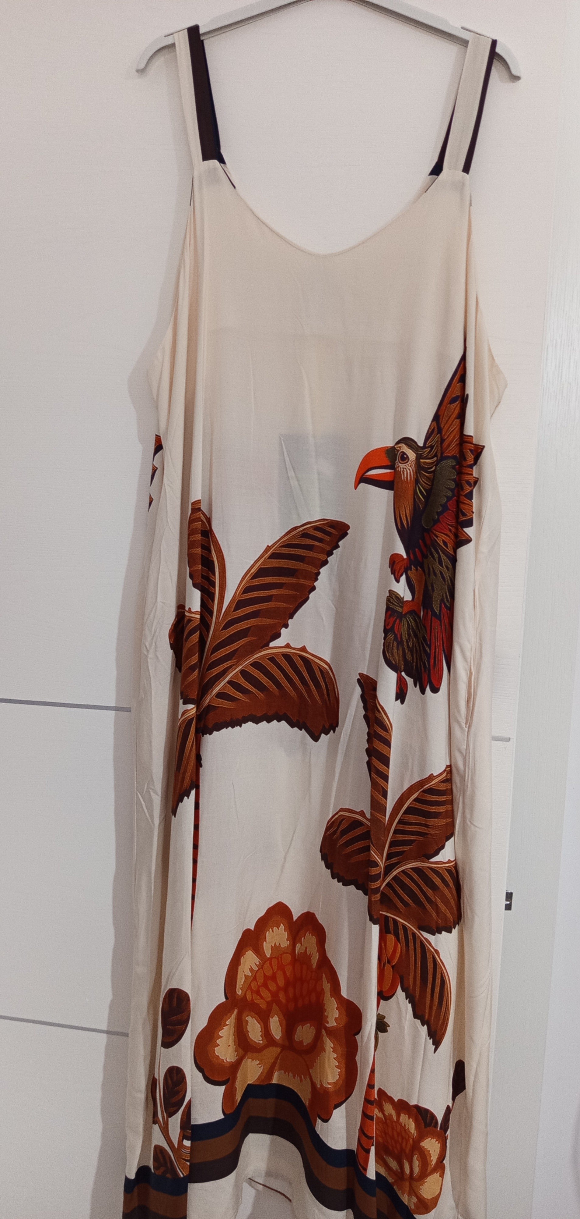 Abito curvy 100% cotone
