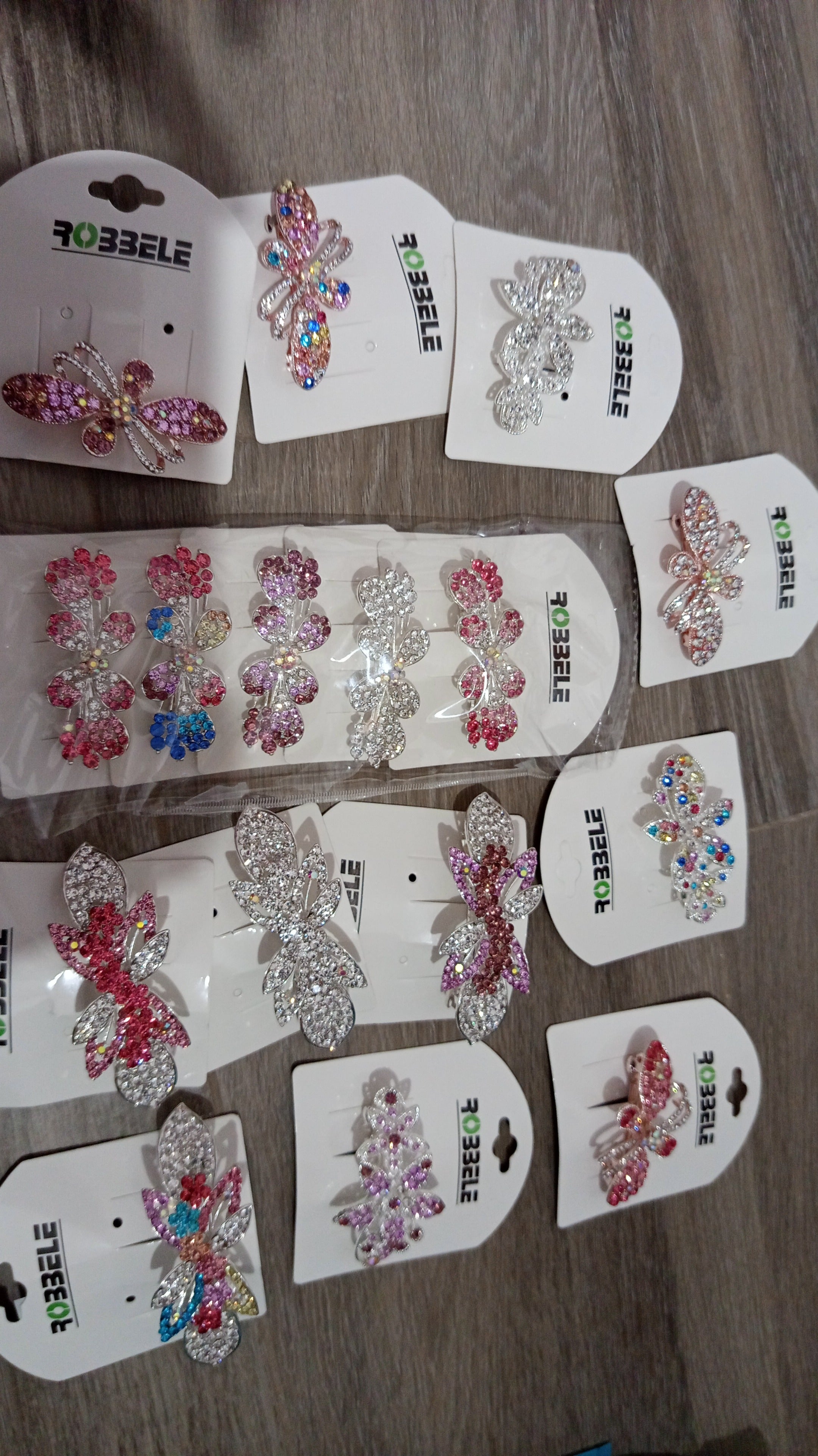 Fermaglio strass