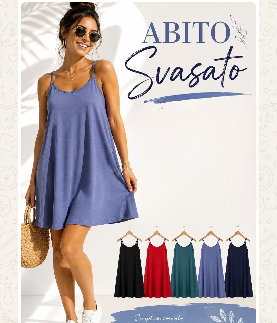 Abito svasato curvy