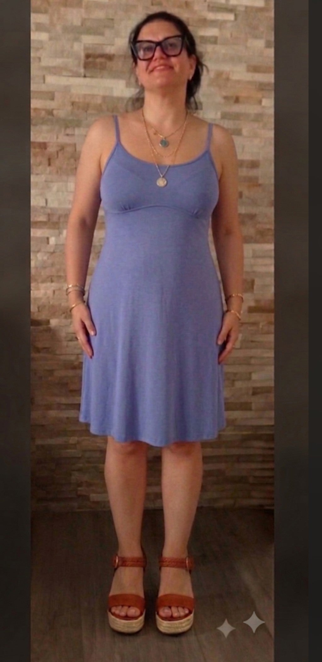 Abito svasato curvy