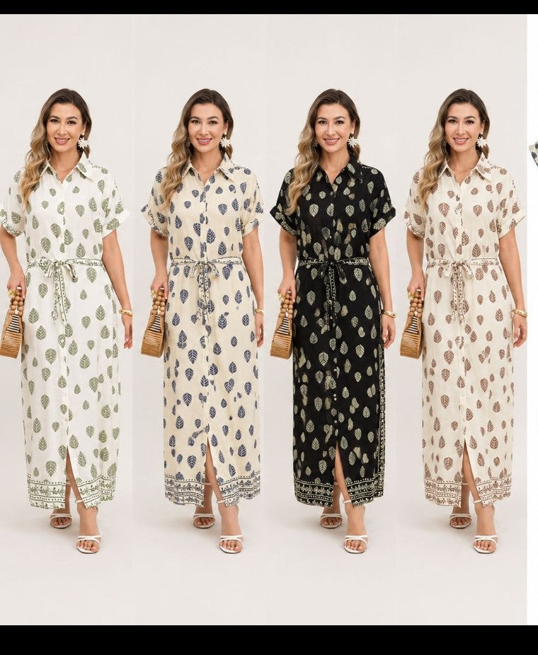 Abito a camicione curvy